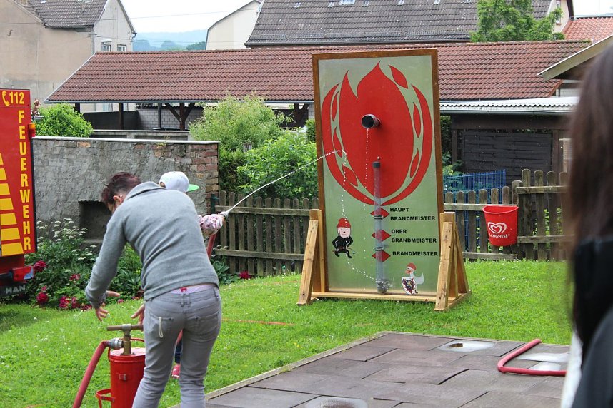 Mit der Feuerwehr zum Jubil&auml;um