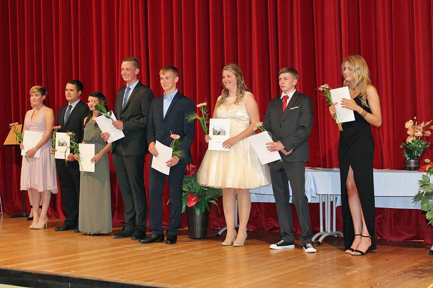 Zeugnisse &uuml;bergeben