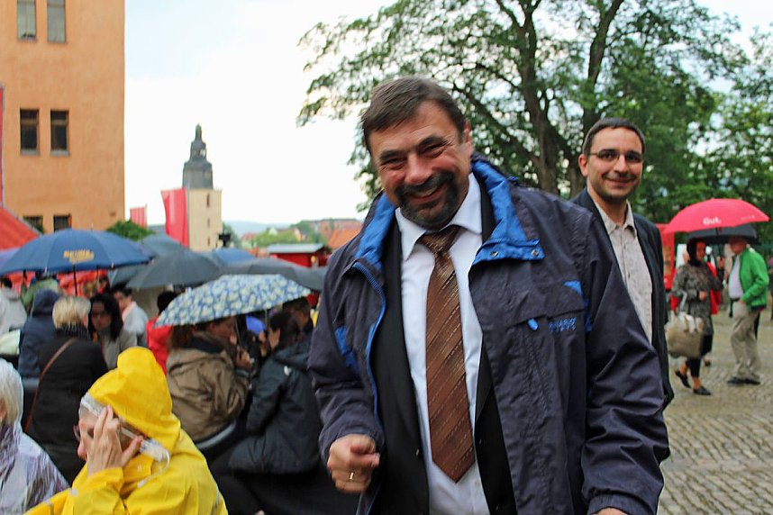 Nass vor der Premiere