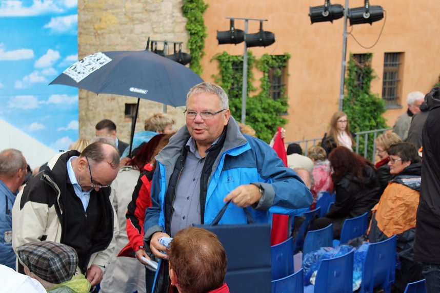 Nass vor der Premiere