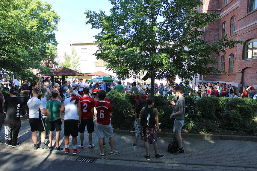 Gro&szlig;es Schulfest in Sondershausen