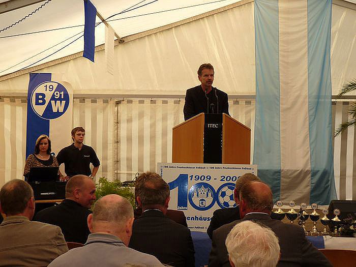 Festakt 100 Jahre Frankenh&auml;user Fu&szlig;ball