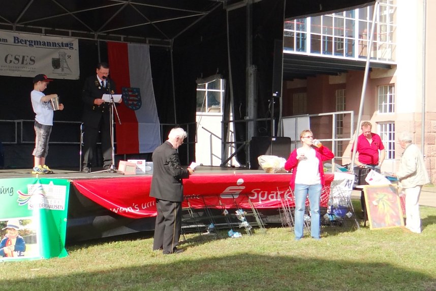 Bergmannsfamiliefest verregnet