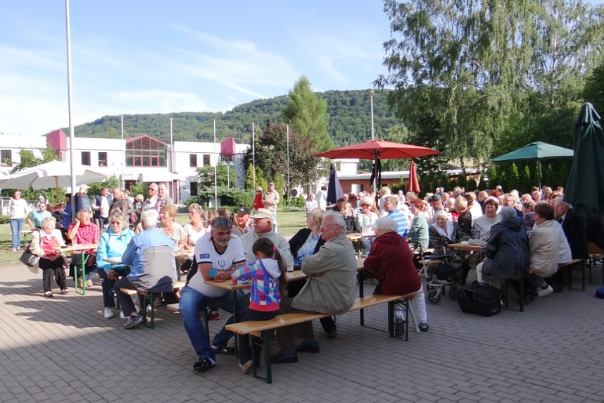 Bergmannsfamiliefest verregnet