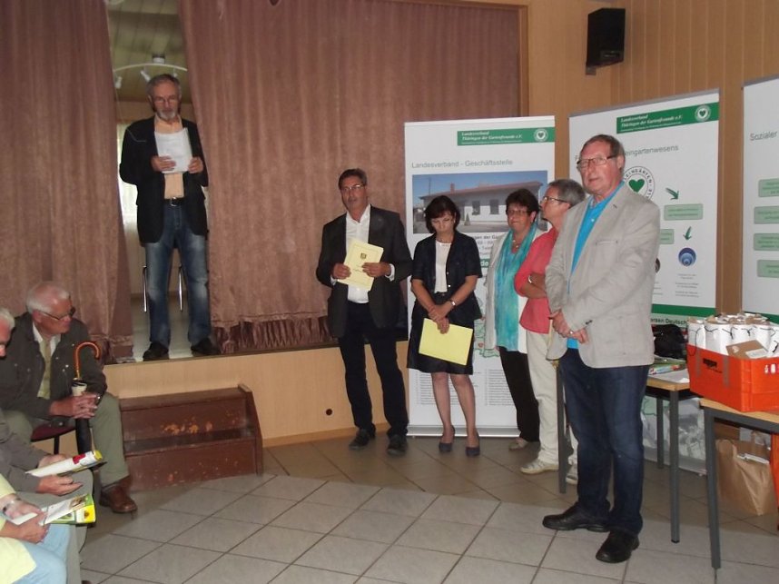 Landesfest Th&uuml;ringen der Gartenfreunde Tag des Gartens 2016 gro&szlig; gefeiert