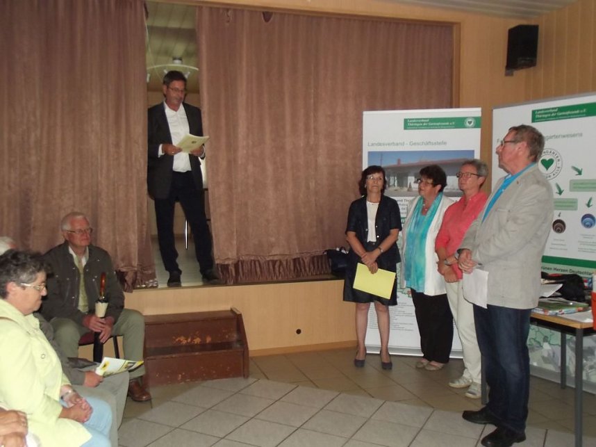 Landesfest Th&uuml;ringen der Gartenfreunde Tag des Gartens 2016 gro&szlig; gefeiert