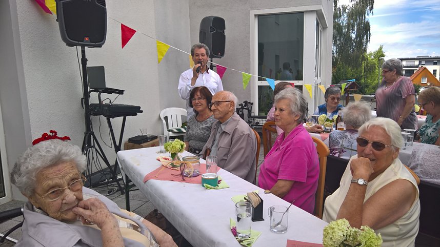 Sommerfest im Servicewohnen Borntal