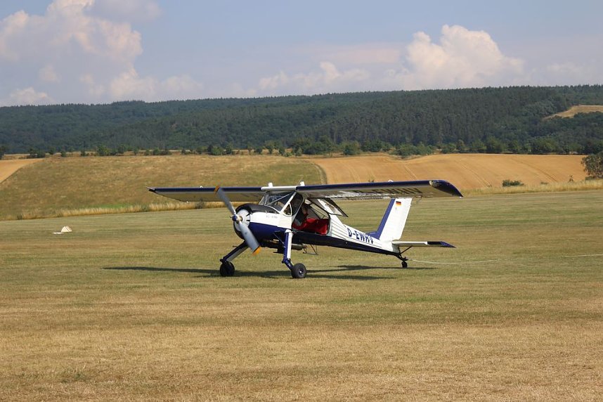 Segelflieger am Himmel Nordth&uuml;ringens