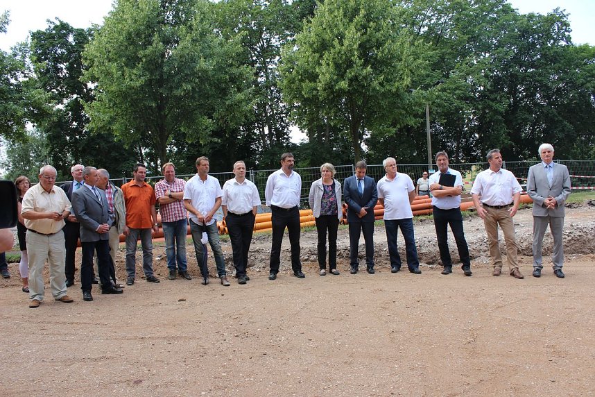 Spatenstich f&uuml;r Geo-Informationszentrum