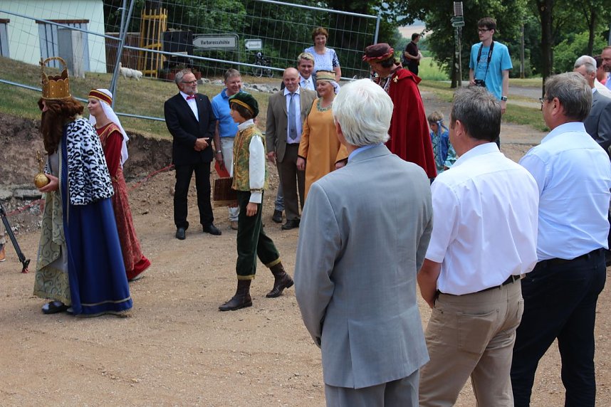 Spatenstich f&uuml;r Geo-Informationszentrum