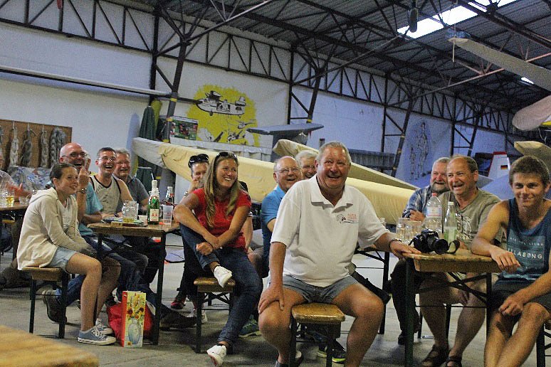 Abschlussfete zur 25. Th&uuml;ringen Meisterschaft im Streckensegelflug