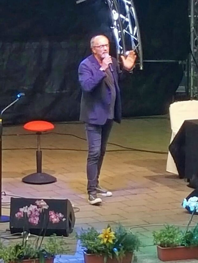 Unterhaltung mit Comedian