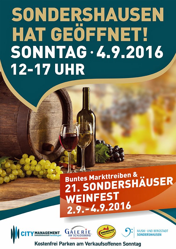 Programm zum Weinfest
