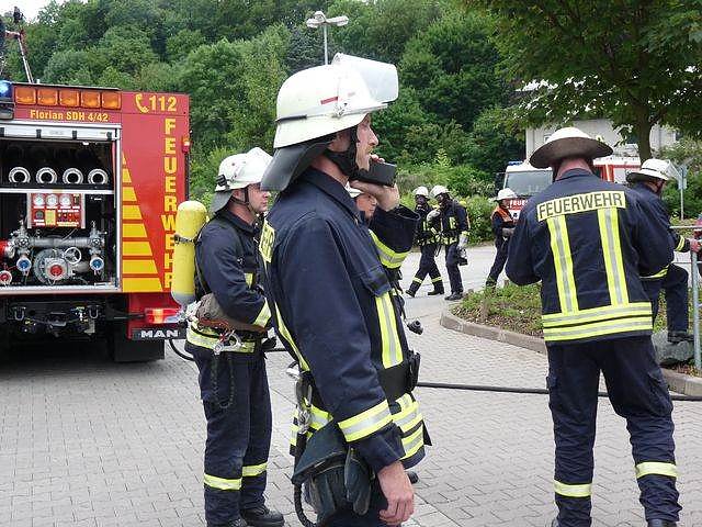 Feuerwehr&uuml;bung Stockhausen