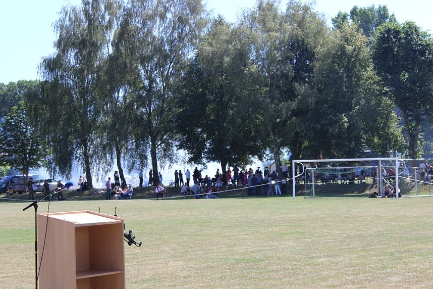 Traumhaftes Sommerwetter bei Vereidigung