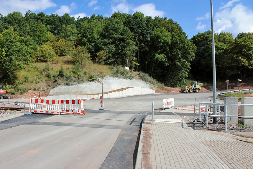 Arbeiten am Bahn&uuml;bergang