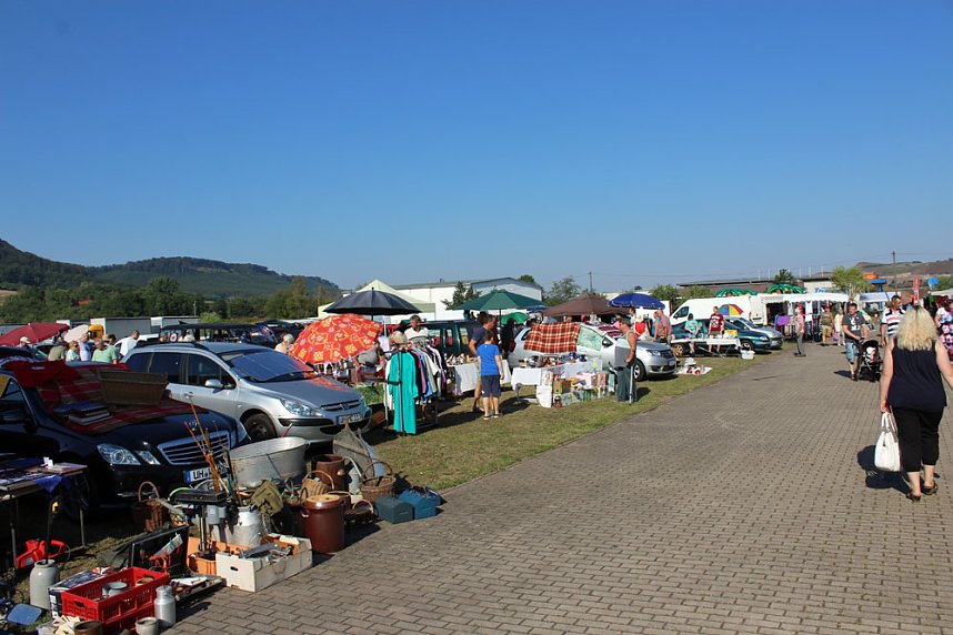 Gewerbegebietsfest schon gut besucht