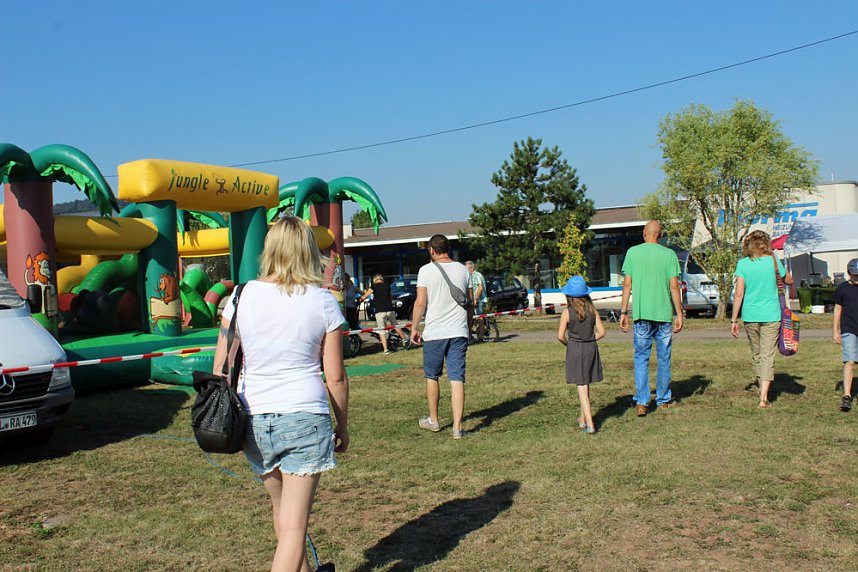 Gewerbegebietsfest schon gut besucht