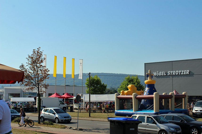 Gewerbegebietsfest schon gut besucht