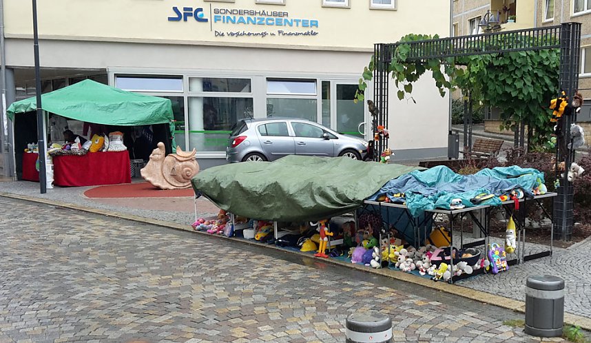 Kein Gl&uuml;ck am letzten Weinfesttag