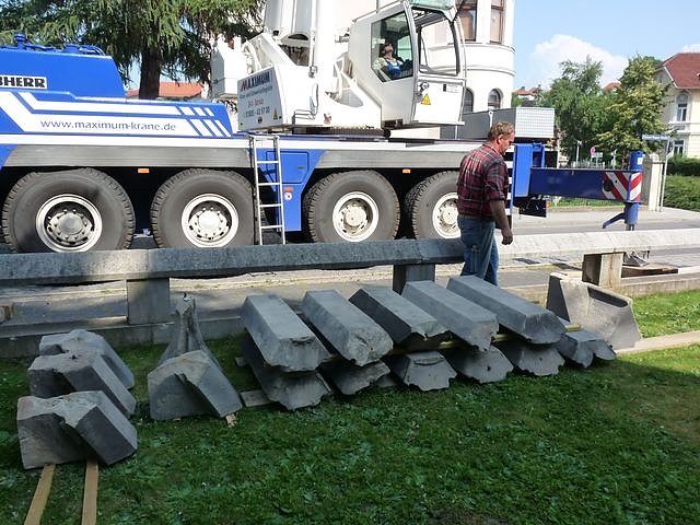 Bauarbeiten Elisabethkirche