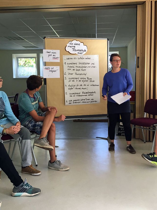 Zukunftswerkstatt auf dem Strau&szlig;berg