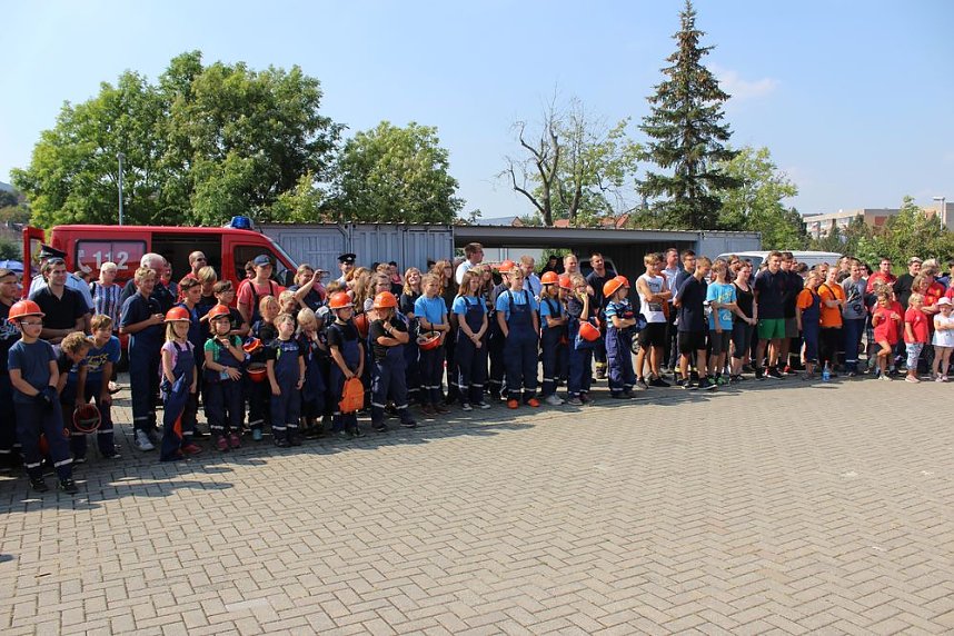 24. Kreisausscheid der Jugendfeuerwehren in Sondershausen