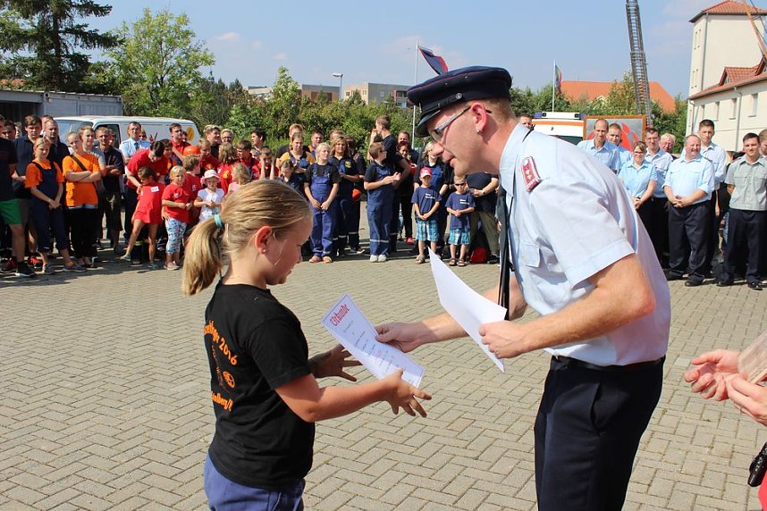 24. Kreisausscheid der Jugendfeuerwehren in Sondershausen