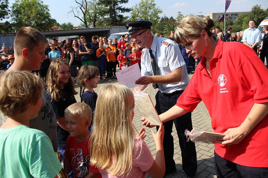 24. Kreisausscheid der Jugendfeuerwehren in Sondershausen