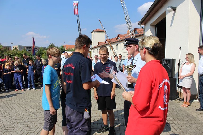 24. Kreisausscheid der Jugendfeuerwehren in Sondershausen