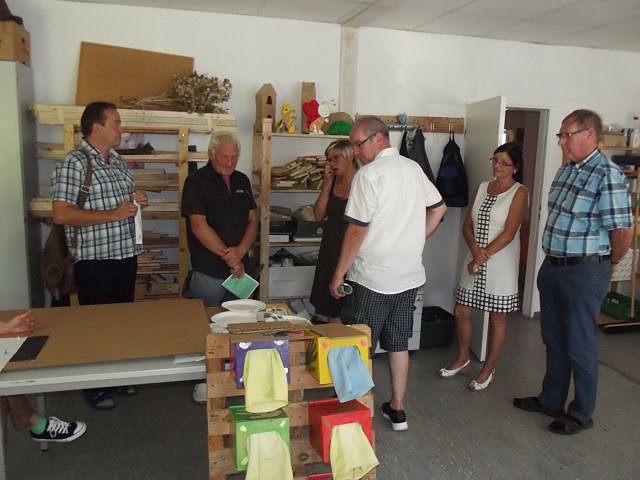 AG Projekte weilte bei den Gartenfreunden im Kyffh&auml;userkreis