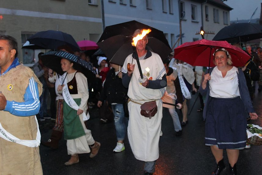 Bauernheer wurde wieder nass gemacht
