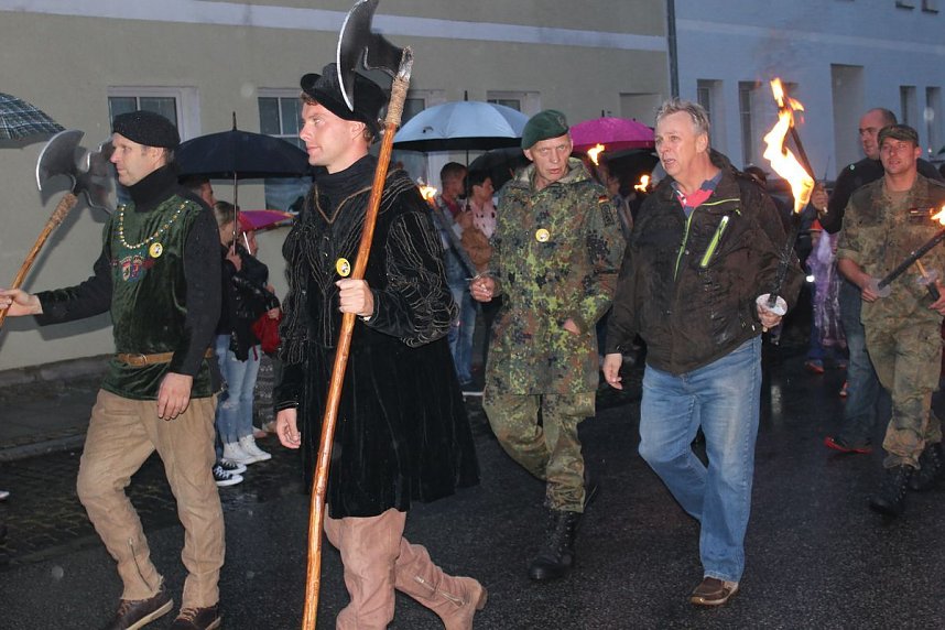 Bauernheer wurde wieder nass gemacht
