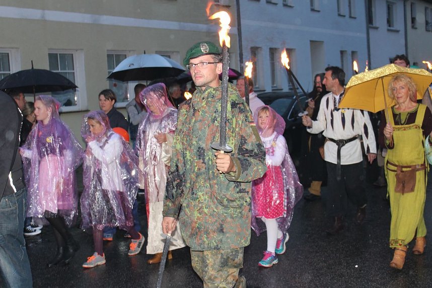 Bauernheer wurde wieder nass gemacht