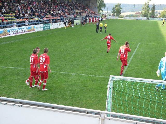 Eintracht Sondershausen gegen Rot-Wei&szlig; Erfurt
