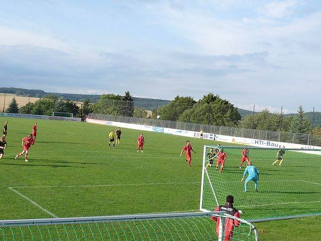 Eintracht Sondershausen gegen Rot-Wei&szlig; Erfurt