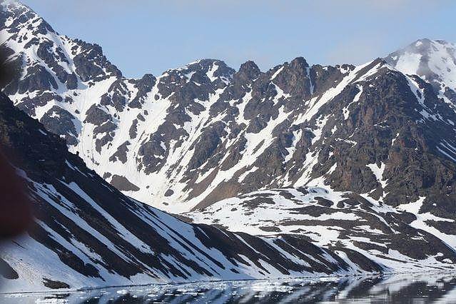 Lileinhoekfjord in Spitzbergen