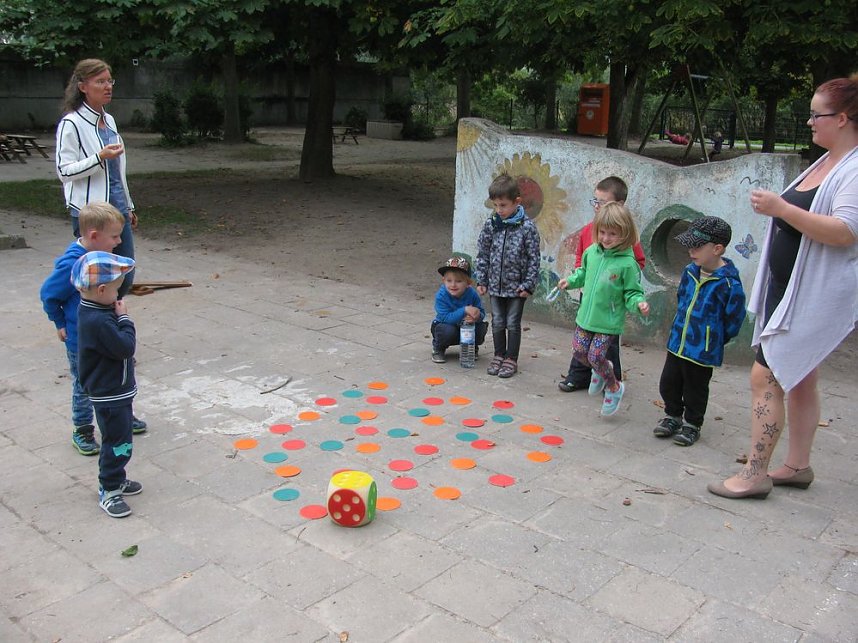 Verkehrssicherheitstag der Kita Sonnenschein