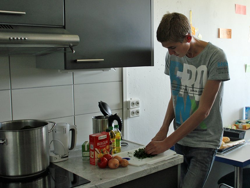 In Sondershausen international gekocht