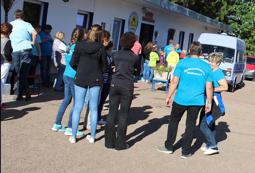 Badesportverein Gro&szlig;furra im Zeichen des Besens