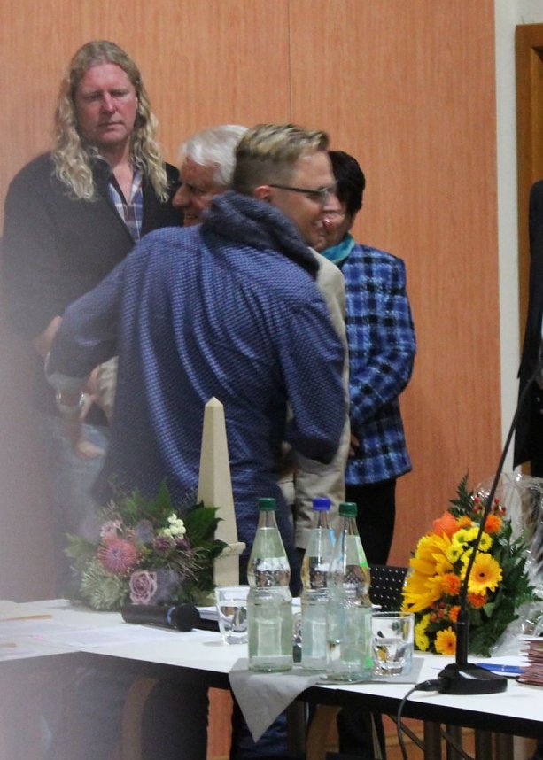 Ehrengabe f&uuml;r J&uuml;rgen Hauskeller