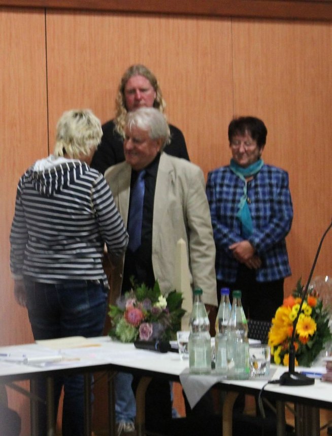 Ehrengabe f&uuml;r J&uuml;rgen Hauskeller