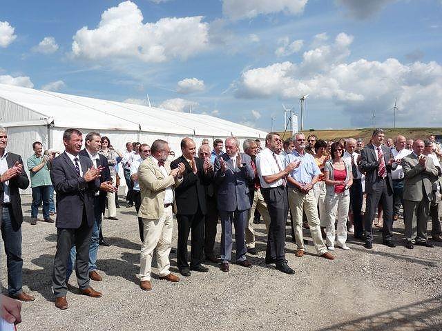 Spatenstich Weiterbau A 71