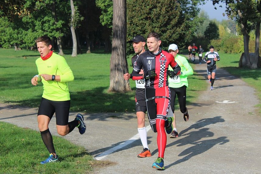 Die langen Strecken beim Stadtparklauf