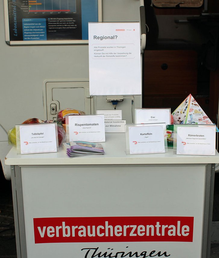 Aktionstag auf dem Markt von Sondershausen