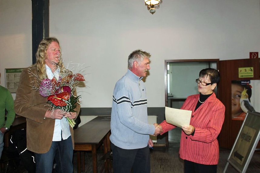 Viele exotische V&ouml;gel zu sehen