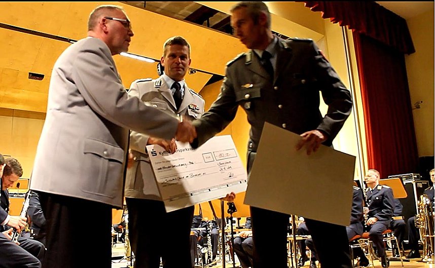 Luftwaffenmusikkorps Erfurt begeisterte
