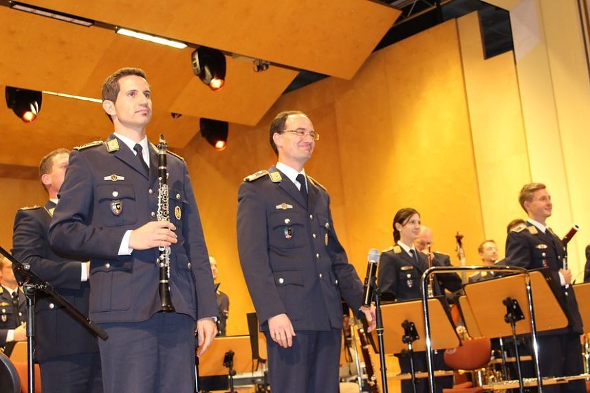 Luftwaffenmusikkorps Erfurt begeisterte