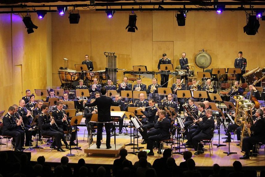 Luftwaffenmusikkorps Erfurt begeisterte