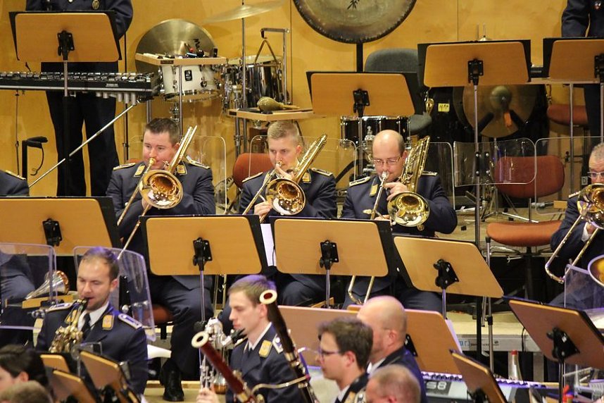 Luftwaffenmusikkorps Erfurt begeisterte